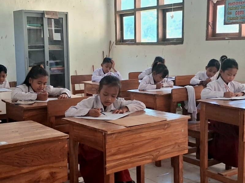 Pada Hari Selasa 2 Juni 2026 Siswa/Siswi SDN 1 ALAS BAYUR melaksanakan ASAS (Asesment Sumatif Akhir Semester)